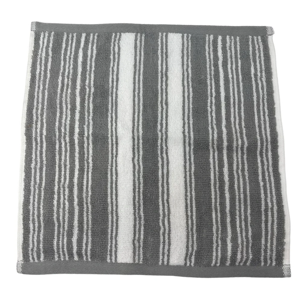 Lauren Ralph Lauren Sanders Pewter Hand Towel & 1 Wash cloth Set NWT